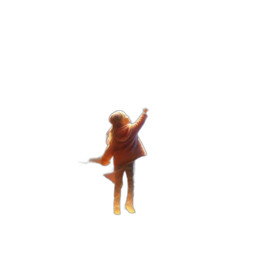 creature, jacket, robot, animal, 3d render, pixel art, concept art, photorealistic transparent PNG cut-out