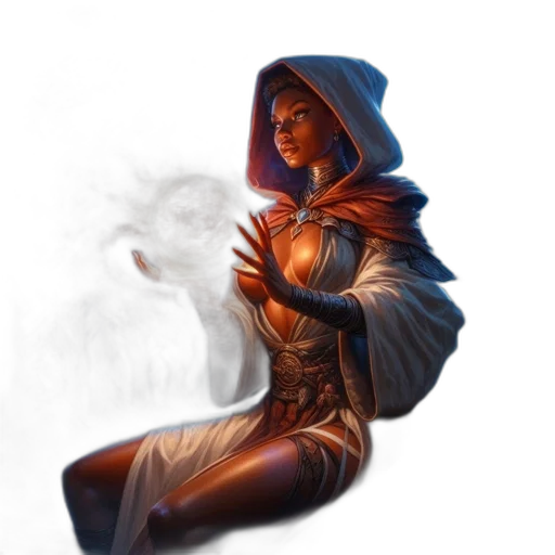 staff, jacket, dress, concept art, fantasy art, comic book art, pixel art, fire transparent PNG cut-out
