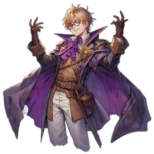 staff, jacket, concept art, fantasy art, pixel art, watercolor, dark, animated transparent PNG cut-out