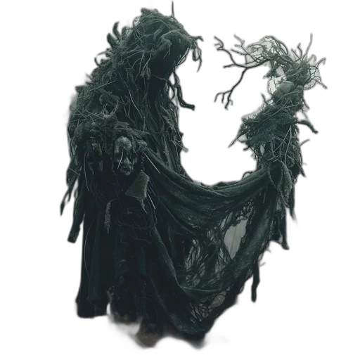 mask, creature, hair, dragon, concept art, fantasy art, 3d render, comic book art transparent PNG cut-out
