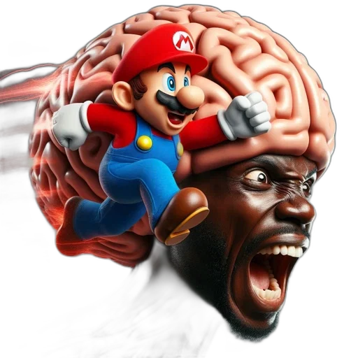 face, crown, hat, mask, concept art, 3d render, photorealistic, pixel art transparent PNG cut-out