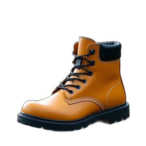 shoes, 3d render, photorealistic, yellowrock transparent PNG cut-out