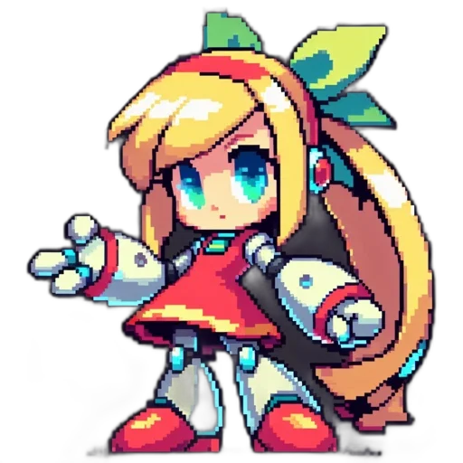 robot, staff, weapon, dress transparent PNG cut-out