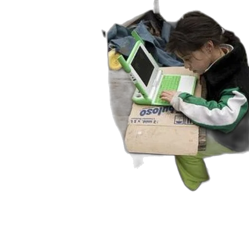jacket, furniture, shoes, 3d render, child, uses, green, laptop transparent PNG cut-out