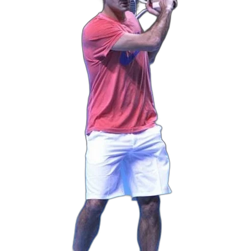 staff, photorealistic, concept art, cartoon, 3d render, red, man, shirt transparent PNG cut-out