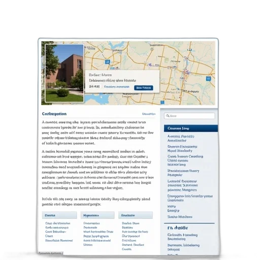 building, screenshot, webpage, title, american, university, top, displays transparent PNG cut-out