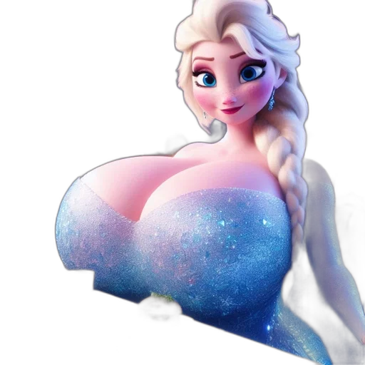 dress, fantasy art, 3d render, concept art, cartoon, snow, outer space, underwater transparent PNG cut-out