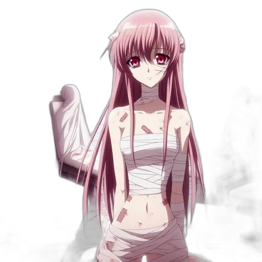 dress, staff, robot, weapon, anime, pixel art, concept art, cartoon transparent PNG cut-out