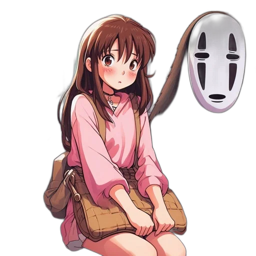 robot, staff, dress, jacket, anime, pixel art, concept art, cartoon transparent PNG cut-out