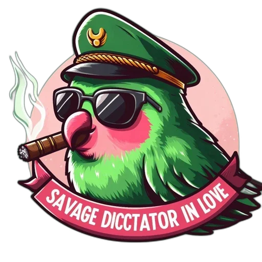 jacket, vaporwave, concept art, pixel art, anthropomorphized, parrot, wears, sunglasses transparent PNG cut-out
