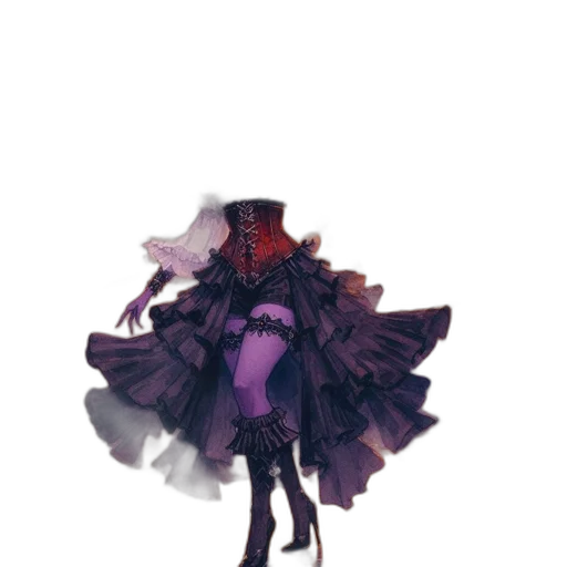 jacket, dress, mask, crown, concept art, pixel art, cyberpunk, watercolor transparent PNG cut-out
