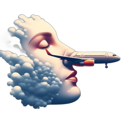 mask, face, staff, concept art, photorealistic, 3d render, vaporwave, fog transparent PNG cut-out