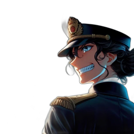 crown, hat, staff, face, anime, cartoon, concept art, comic book art transparent PNG cut-out