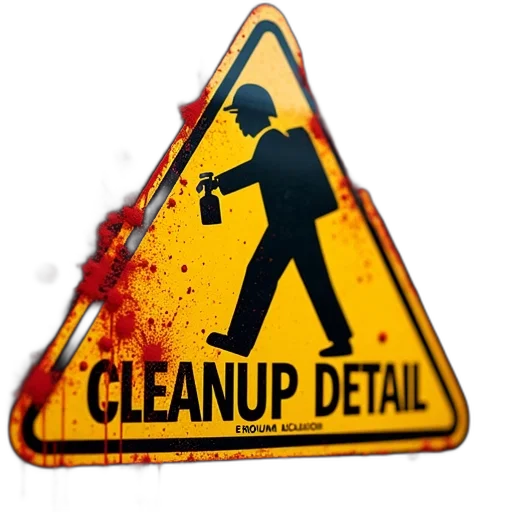 staff, close-up, yellow, black, warning, sign, stylized, image transparent PNG cut-out