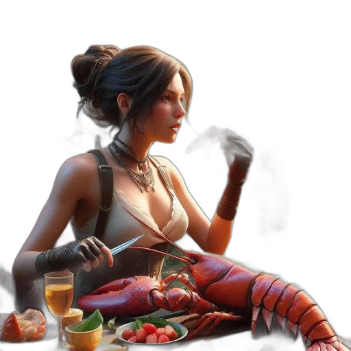 dress, food, jewelry, fantasy art, concept art, photorealistic, comic book art, fire transparent PNG cut-out