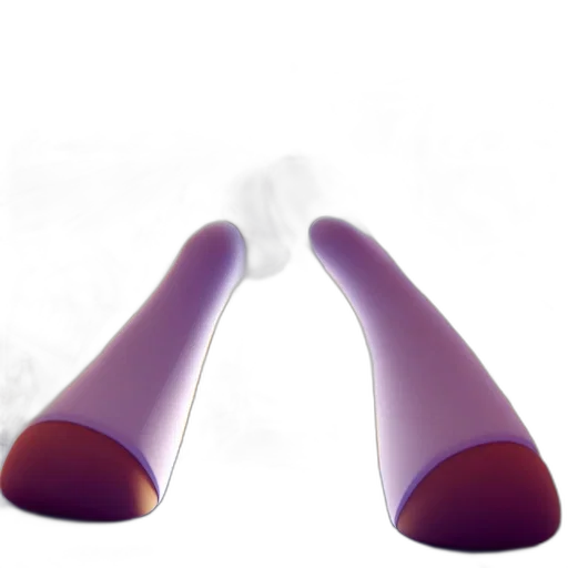 umbrella, shoes, staff, weapon, 3d render, concept art, photorealistic, fog transparent PNG cut-out