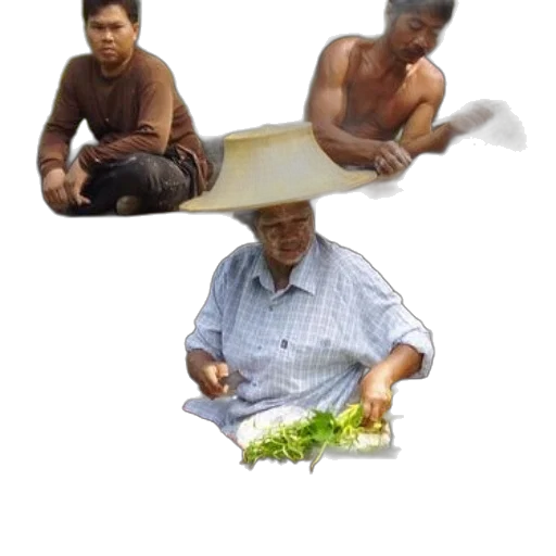 hat, food, umbrella, staff, photorealistic, concept art, 3d render, oil painting transparent PNG cut-out