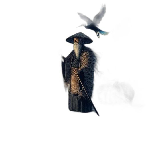 hat, staff, dragon, mask, fantasy art, concept art, 3d render, pixel art transparent PNG cut-out