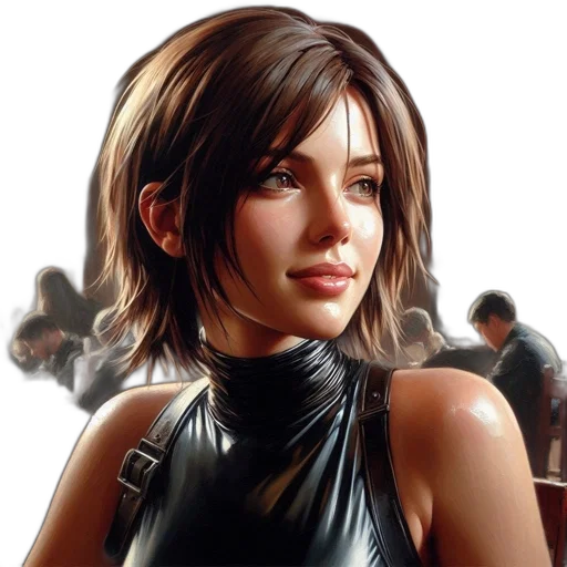 face, concept art, photorealistic, fantasy art, comic book art, digital, painting, young transparent PNG cut-out
