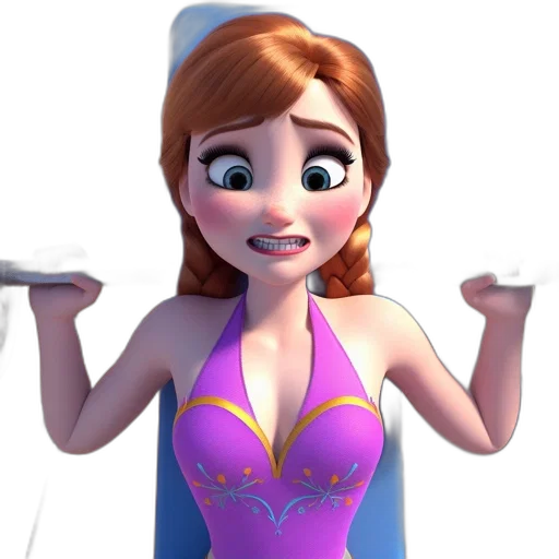 dress, jewelry, crown, 3d render, cartoon, concept art, photorealistic, underwater transparent PNG cut-out
