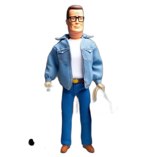 jacket, staff, robot, cartoon, 3d render, concept art, comic book art, animated transparent PNG cut-out