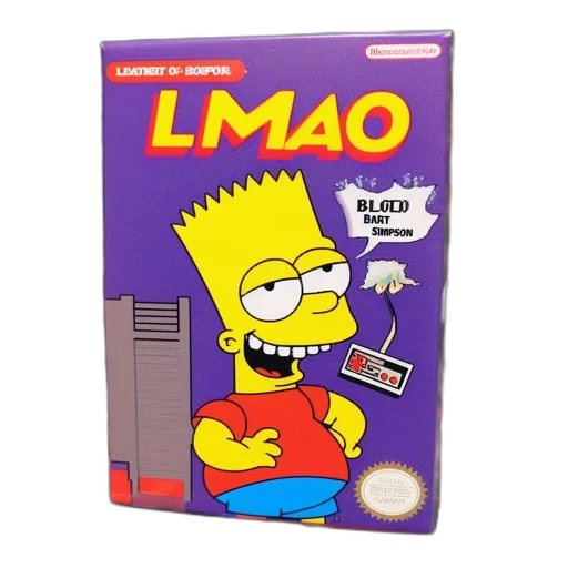 food, pixel art, vaporwave, 3d render, comical, nes, game, box transparent PNG cut-out