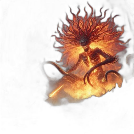 dragon, creature, mask, hair, concept art, fantasy art, photorealistic, 3d render transparent PNG cut-out