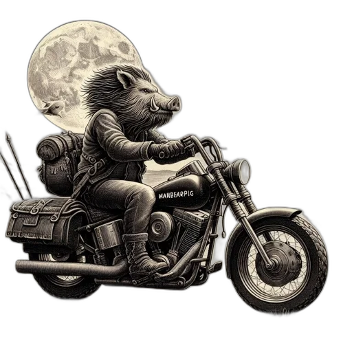 animal, concept art, comic book art, fantasy art, photorealistic, expansive, desert, night transparent PNG cut-out