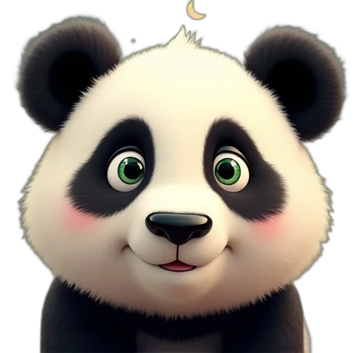 animal, staff, face, photorealistic, 3d render, concept art, cartoon, close-up transparent PNG cut-out