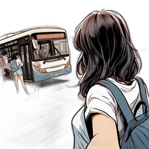 concept art, watercolor, comic book art, photorealistic, city street, snow, rain, fog transparent PNG cut-out