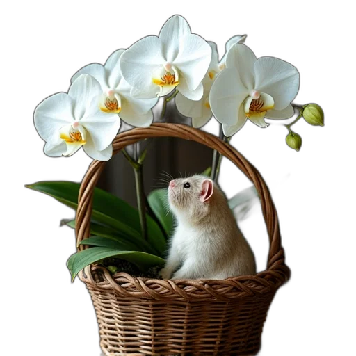 flower, animal, hat, crown transparent PNG cut-out