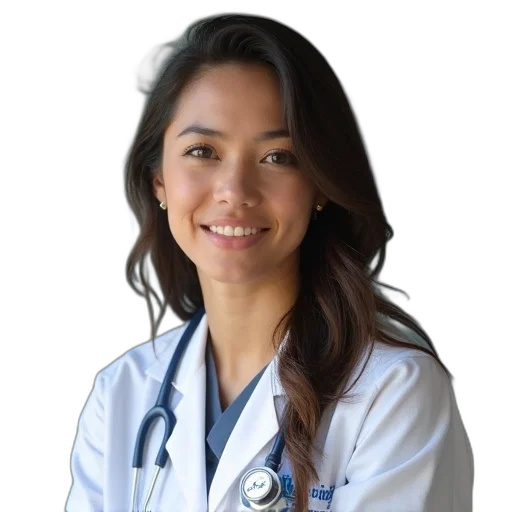 staff, face, photorealistic, interactive, guide, medical, assisting, seventh transparent PNG cut-out
