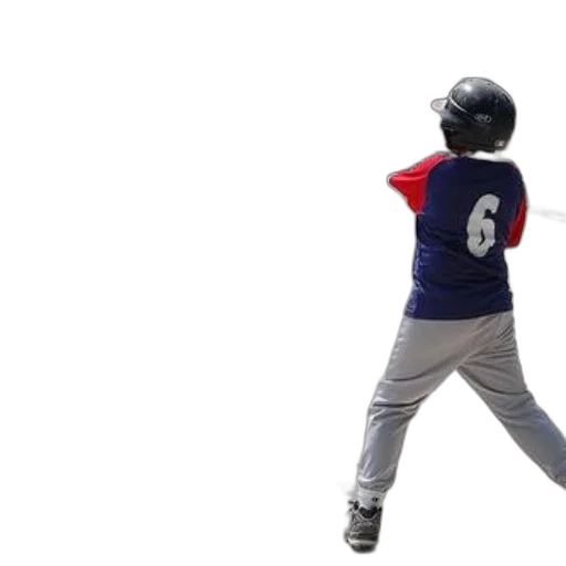 young, baseball, player, blue, jersey, number, swinging, pitch transparent PNG cut-out