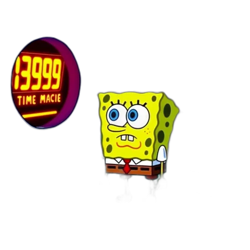 jewelry, 3d render, episode, spongebob, squarepants, patrick, stand, beside transparent PNG cut-out