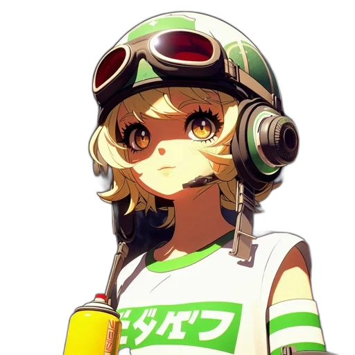 staff, face, mask, hat, anime, pixel art, cartoon, concept art transparent PNG cut-out