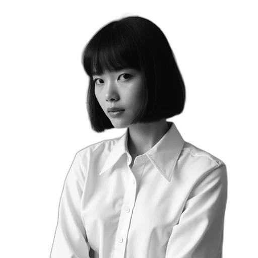staff, face, jacket, dress, photorealistic, cartoon, anime, oil painting transparent PNG cut-out