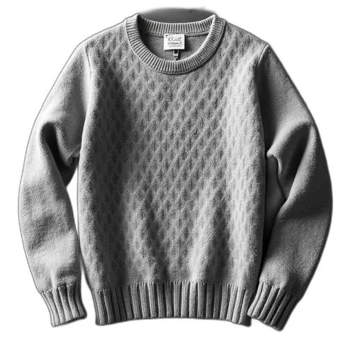 jacket, monochrome, earth tones, black, white, image, sweater, textured transparent PNG cut-out