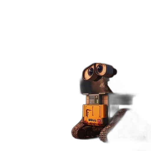 robot, bottle, animal, weapon, 3d render, pixel art, concept art, photorealistic transparent PNG cut-out