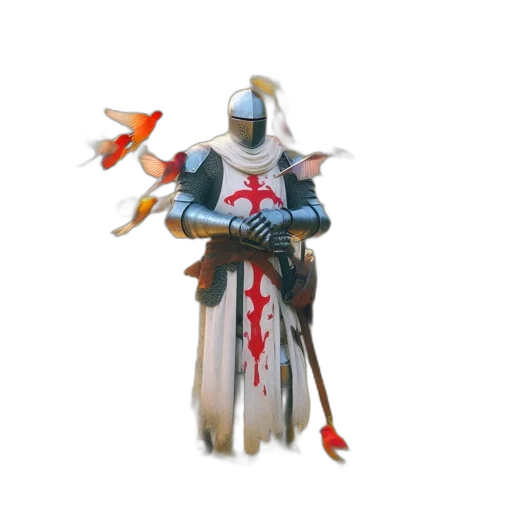 sword, weapon, staff, dragon, fantasy art, concept art, 3d render, pixel art transparent PNG cut-out