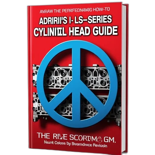 cover, book, high-performance, ls-series, cylinder, head, guide, red transparent PNG cut-out
