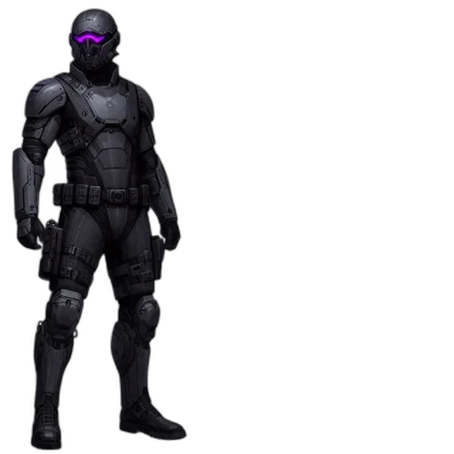 robot, concept art, 3d render, cyberpunk, pixel art, dark, intricate, image transparent PNG cut-out