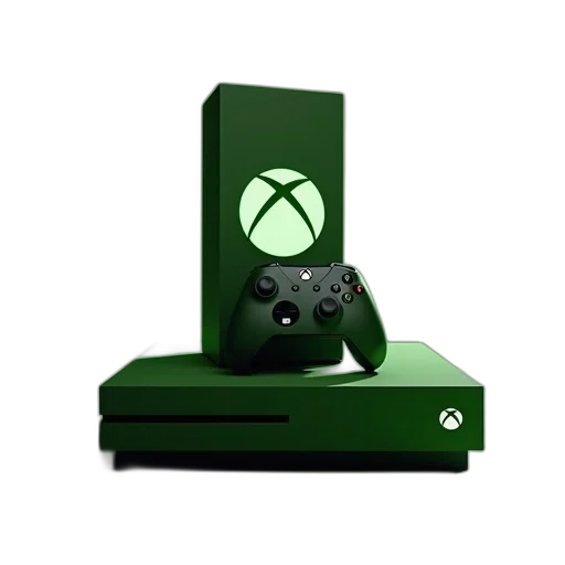 3d render, concept art, xbox5, xbox transparent PNG cut-out