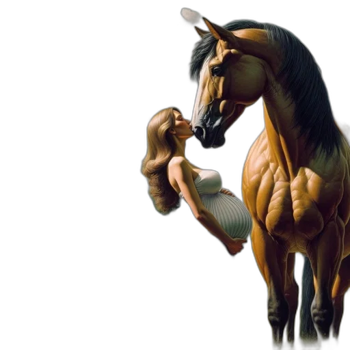 animal, creature, weapon, photorealistic, concept art, fantasy art, oil painting, pregnant transparent PNG cut-out