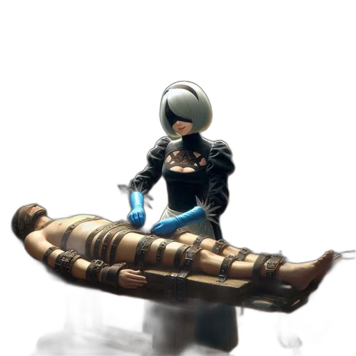 sword, weapon, staff, robot, concept art, 3d render, fantasy art, pixel art transparent PNG cut-out