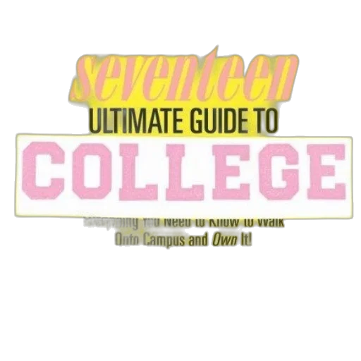 vibrant, yellow, book, cover, title, seventeen, ultimate, guide transparent PNG cut-out