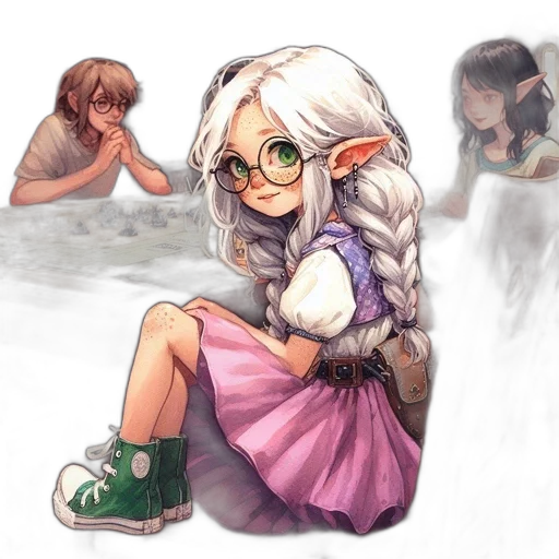 concept art, watercolor, fantasy art, pixel art, snow, fire, pastel, monochrome transparent PNG cut-out