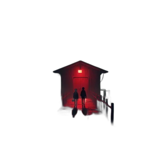 building, furniture, staff, umbrella, concept art, pixel art, 3d render, photorealistic transparent PNG cut-out
