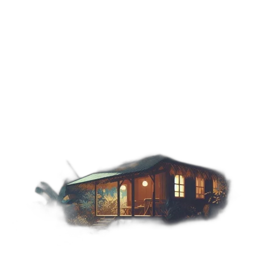building, furniture, creature, animal, concept art, watercolor, 3d render, pixel art transparent PNG cut-out