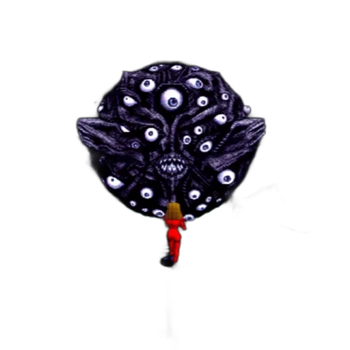 umbrella, mask, jewelry, staff, 3d render, concept art, fantasy art, pixel art transparent PNG cut-out