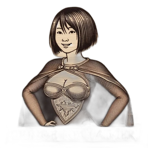 jewelry, dress, mask, concept art, fantasy art, comic book art, 3d render, earth tones transparent PNG cut-out